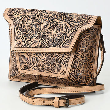 American Darling Crossbody Beautifully Hand Tooled Genuine Leather women bag western handbag purse